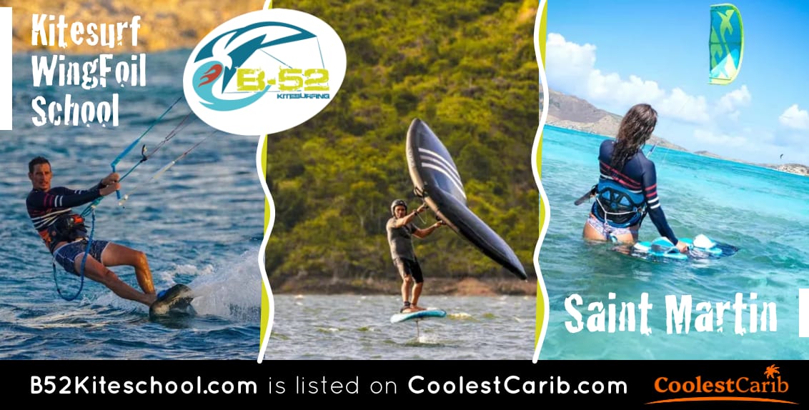 B52 Kitesurf School in Saint Martin