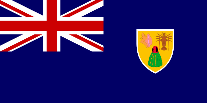 Flag of Turks & Caicos - Caribbean Info Guide 