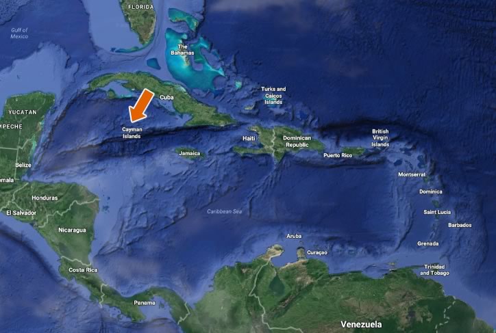 Grand Cayman Caribbean Maps